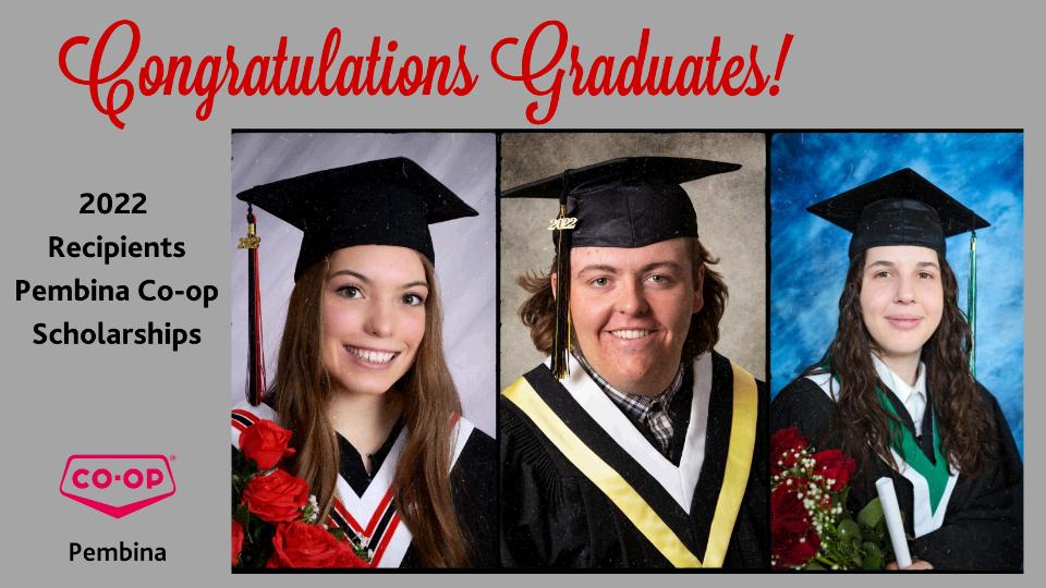 Congratulations to our 2022 Scholarship Recipients! | Pembina Co-op
