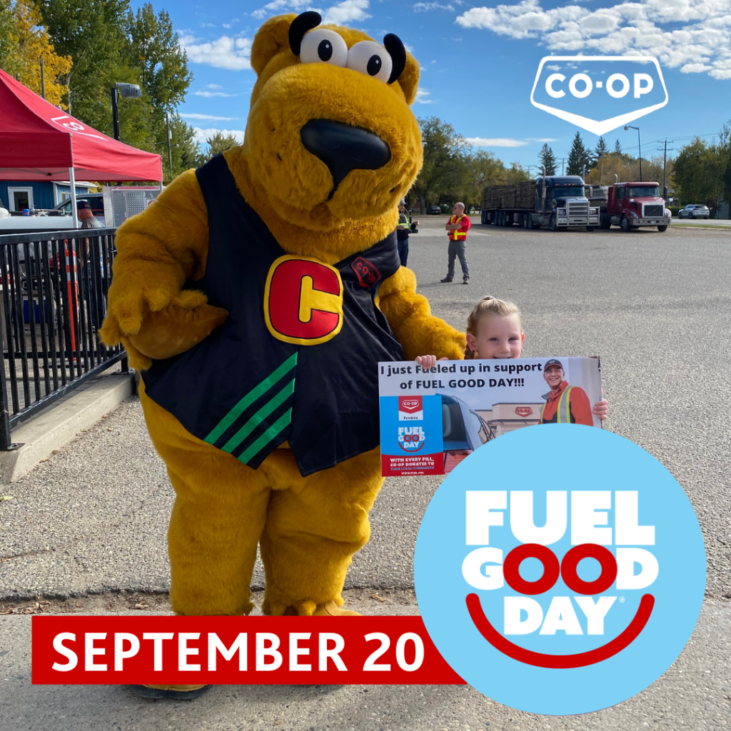 2022 Fuel Good Day Recipient announced!! Pembina Coop